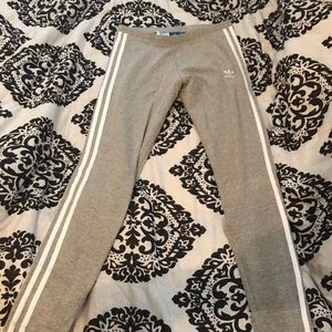 Gray adidas leggings, make offers!! Need gone asap